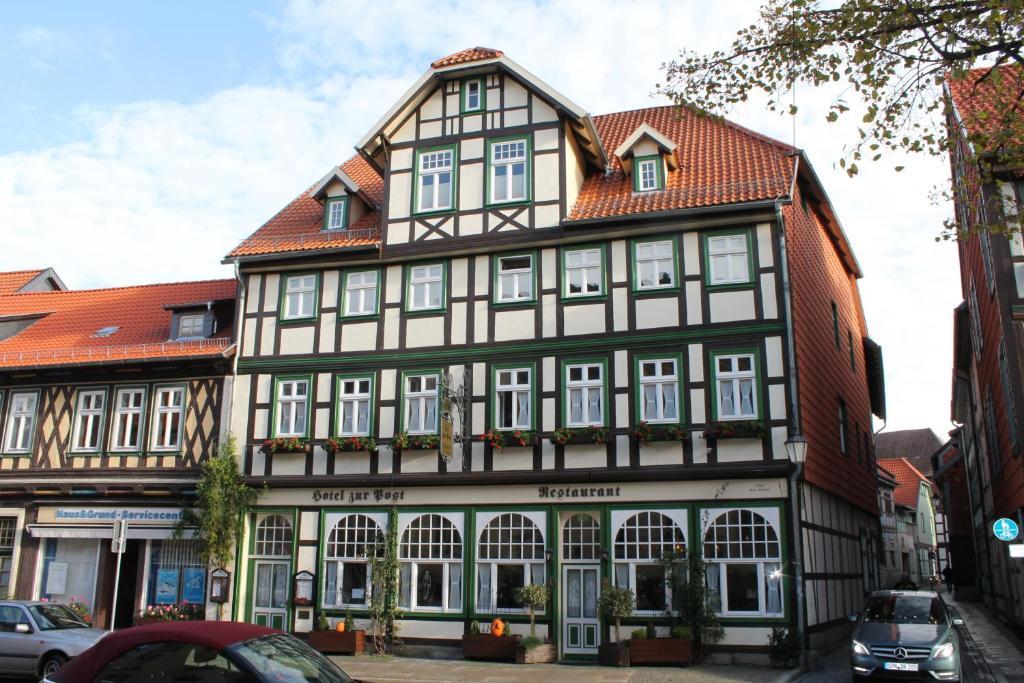 Hotel Garni Zur Post Wernigerode Exterior photo